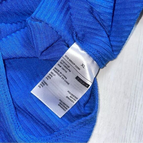 🚨 3 for $25 - ELODIE Nwt Ribbed Bodysuit - Picture 5 of 7